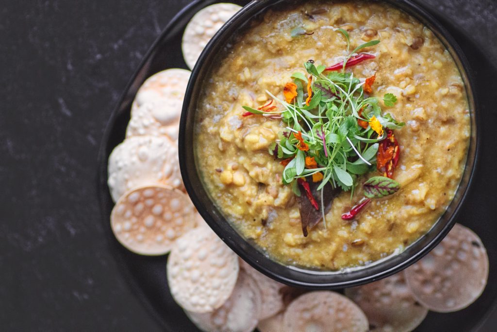 khichdi, rice and lentils, indian rice and lentils, kichuri, bengali kichuri, khichdi and papad, 